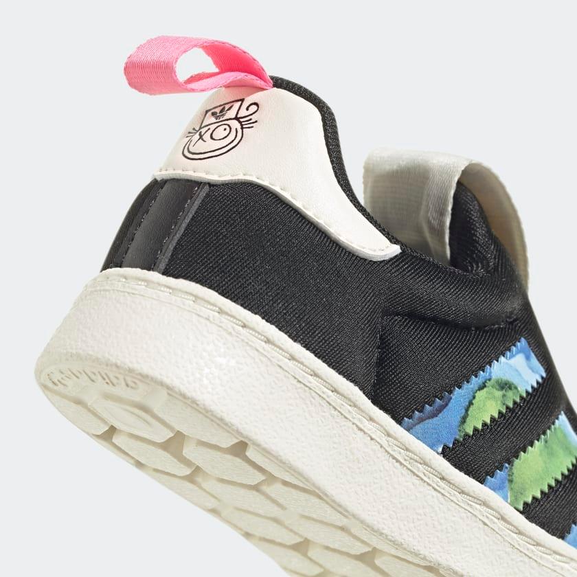 Giày Adidas Infants Superstar 360 x André Saraiva #Core Black - Kallos Vietnam