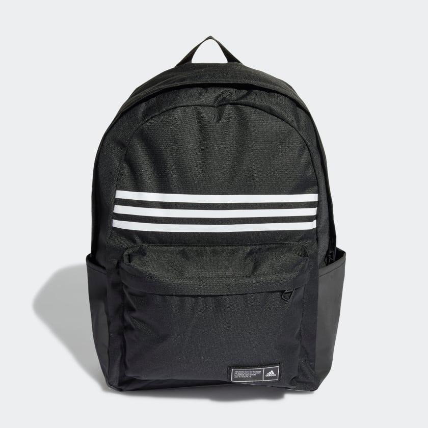 Ba Lô Adidas Classic 3-Stripes Horizontal Backpack #Black - Kallos Vietnam