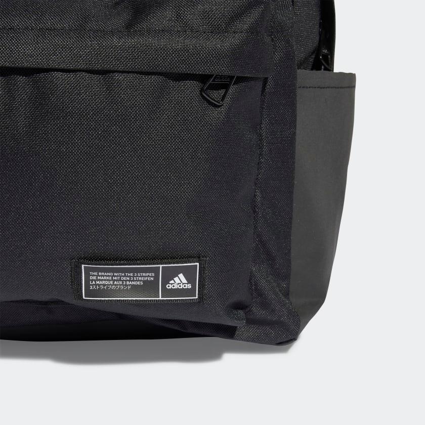 Ba Lô Adidas Classic 3-Stripes Horizontal Backpack #Black - Kallos Vietnam