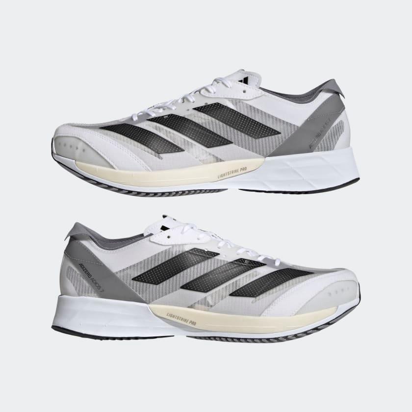Giày Adidas Adizero Adios 7 Wide #Cloud White - Kallos Vietnam
