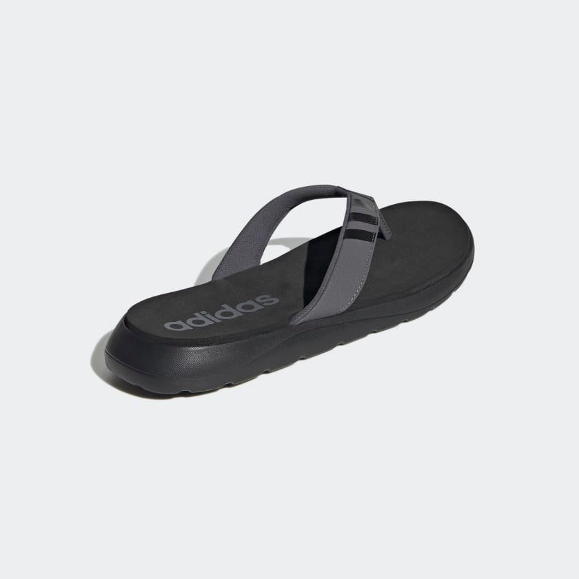 Dép Adidas Comfort Flip Flops #Black Grey - Kallos Vietnam