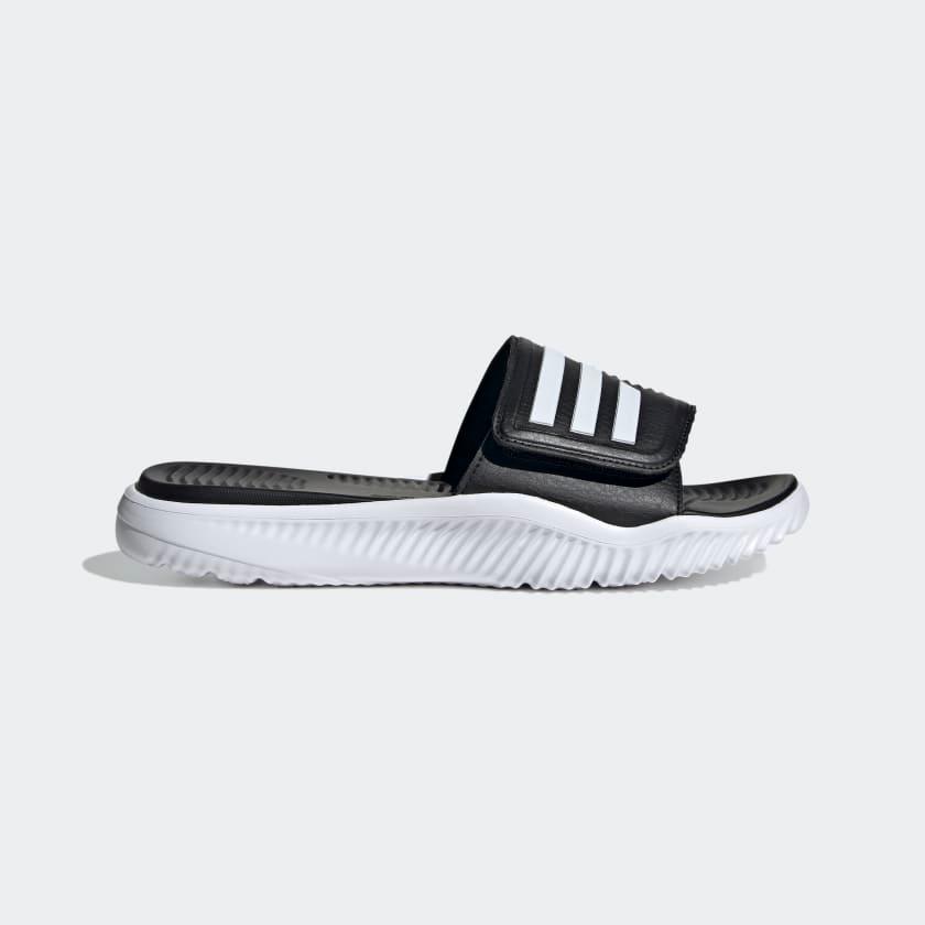 Dép Adidas AlphaBounce Slides #Black White - Kallos Vietnam
