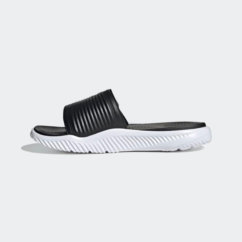 Dép Adidas AlphaBounce Slides #Black White - Kallos Vietnam