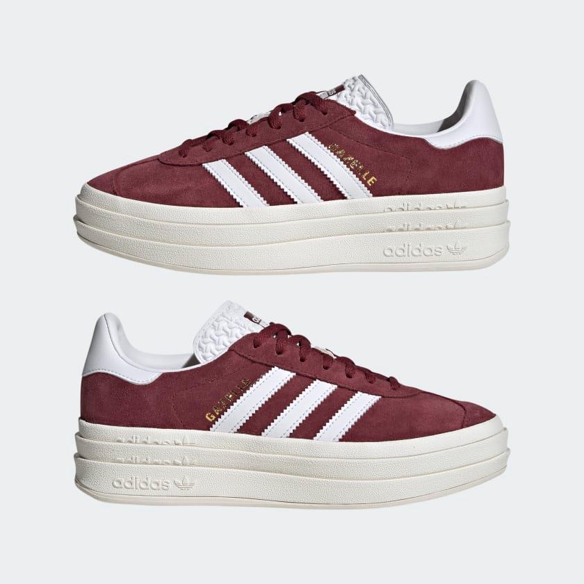 Giày Adidas Women Gazelle Bold #Shadow Red - Kallos Vietnam