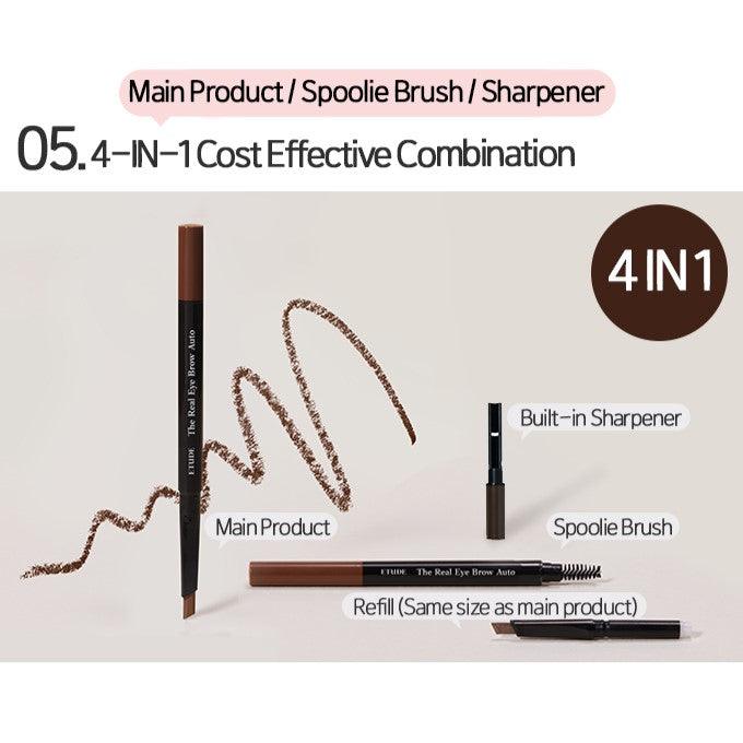 Chì Kẻ Mày Etude House The Real Eyebrow Auto Pencil - Kallos Vietnam