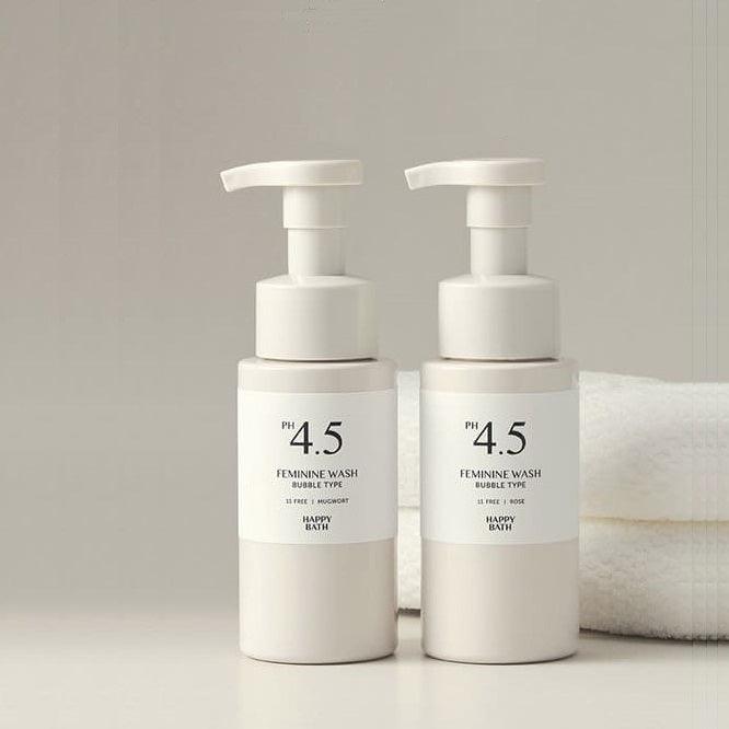 Dung Dịch Vệ Sinh Phụ Nữ Happy Bath pH4.5 Bubble Feminine Wash Kallos