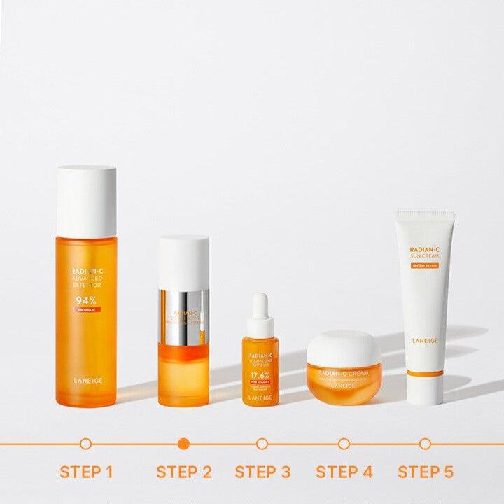 Tinh Chất Laneige Radian C Double Active Brightening Essence - Kallos Vietnam