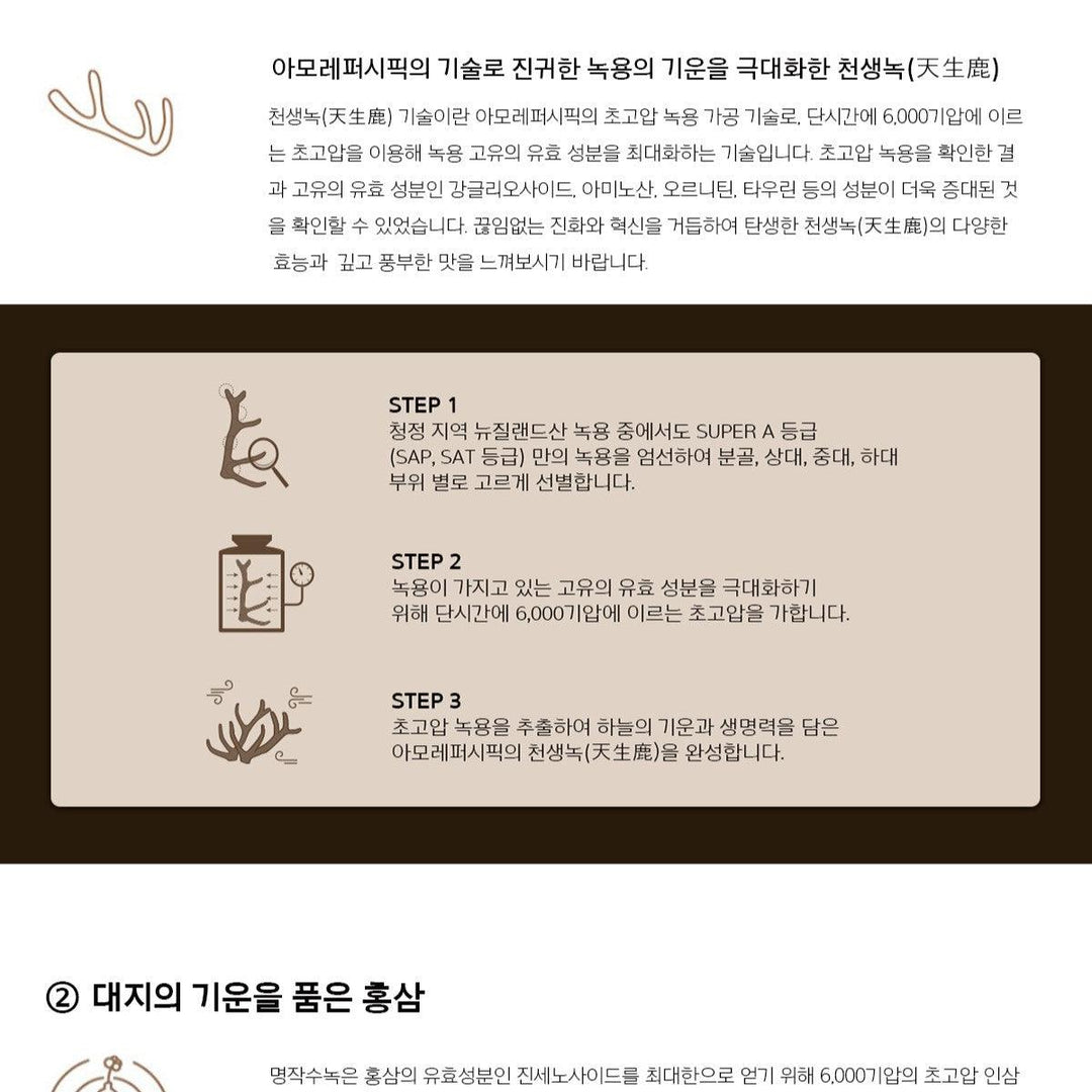 Nước Hồng Sâm Vital Beautie Red Ginseng Extract And Deer Velvet Ampoule - Kallos Vietnam