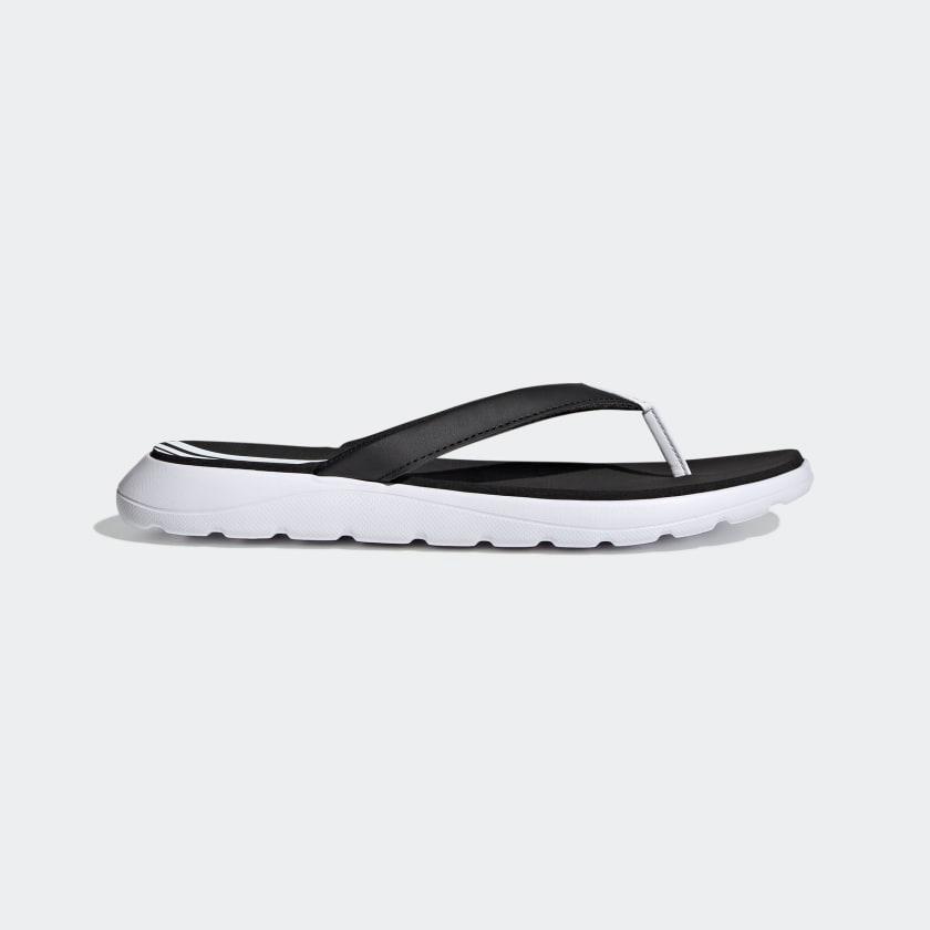Dép Adidas Women Comfort Flip Flops #White Black - Kallos Vietnam