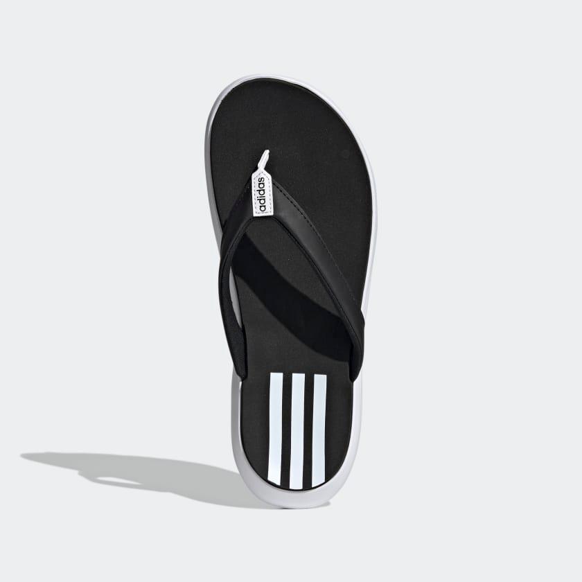 Dép Adidas Women Comfort Flip Flops #White Black - Kallos Vietnam