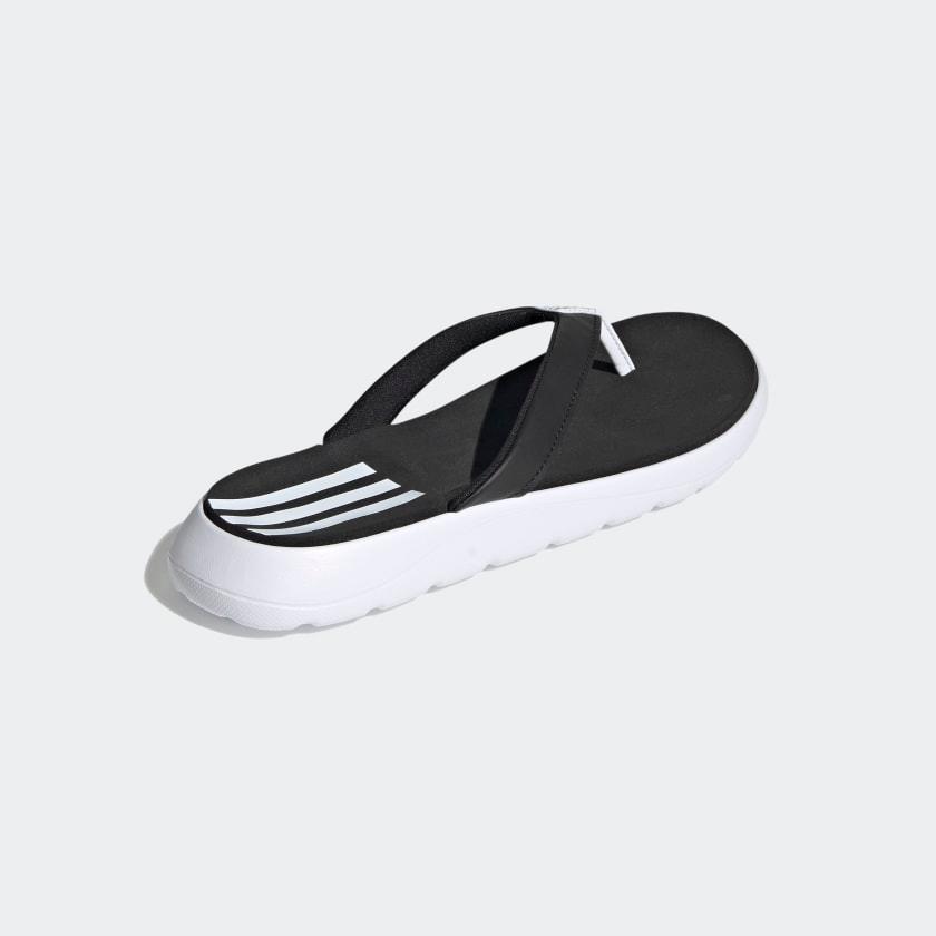 Dép Adidas Women Comfort Flip Flops #White Black - Kallos Vietnam