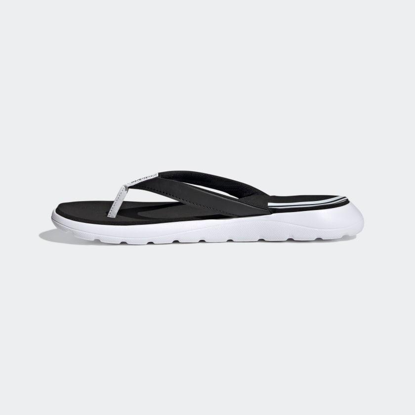 Dép Adidas Women Comfort Flip Flops #White Black - Kallos Vietnam