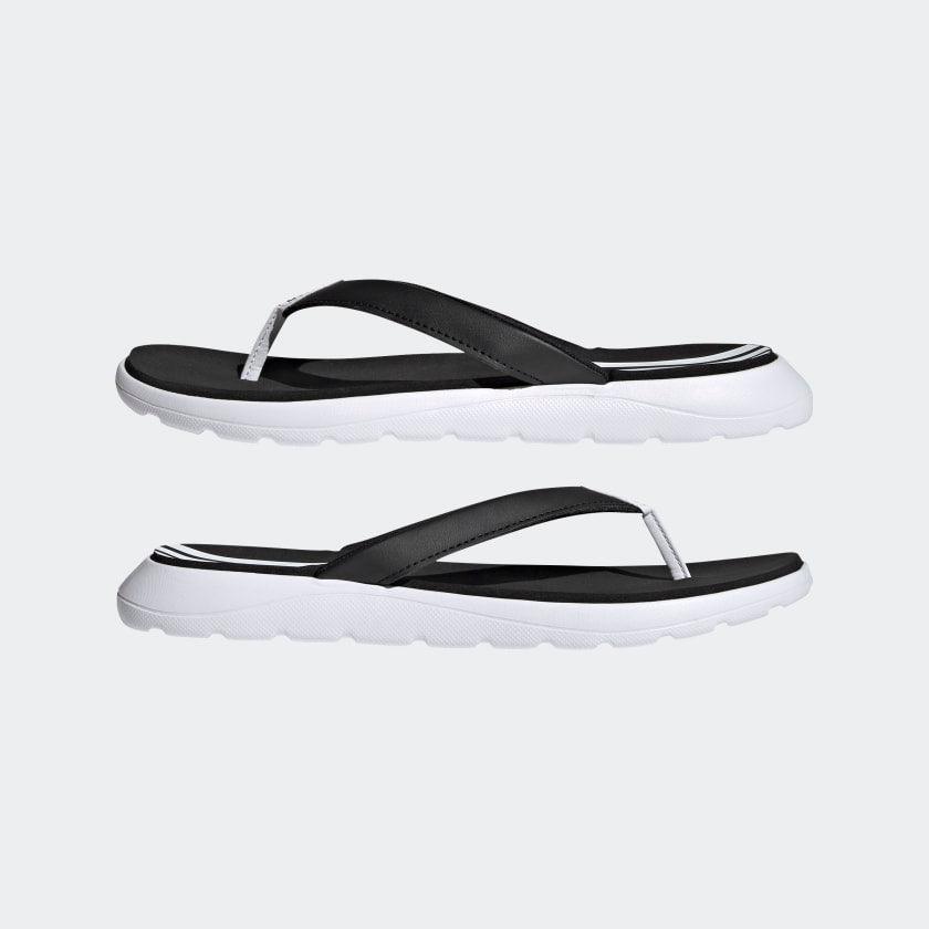 Dép Adidas Women Comfort Flip Flops #White Black - Kallos Vietnam