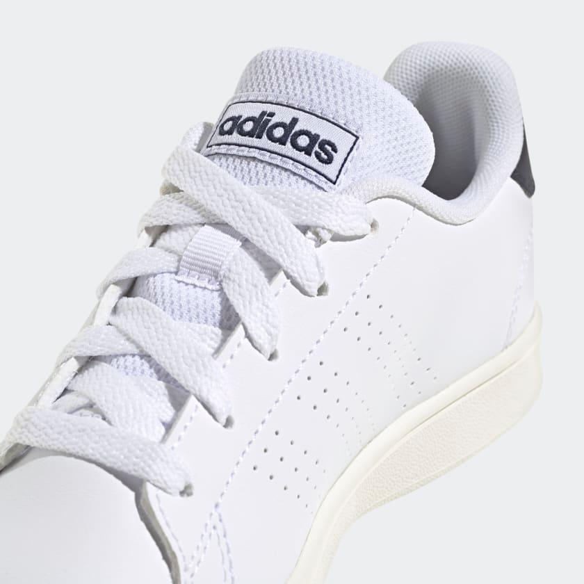 Giày Adidas Kids Advantage Lifestyle Court Lace #Cloud White - Kallos Vietnam