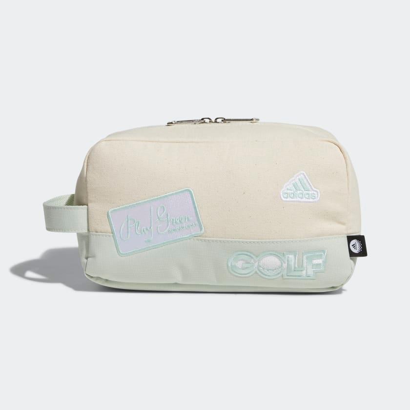 Túi Adidas Play Green Mini Round Pouch #Linen Green - Kallos Vietnam