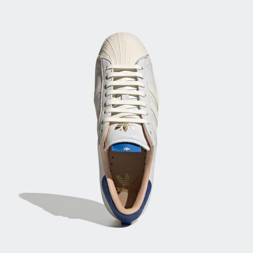 Giày Adidas Superstar #White Blue - Kallos Vietnam