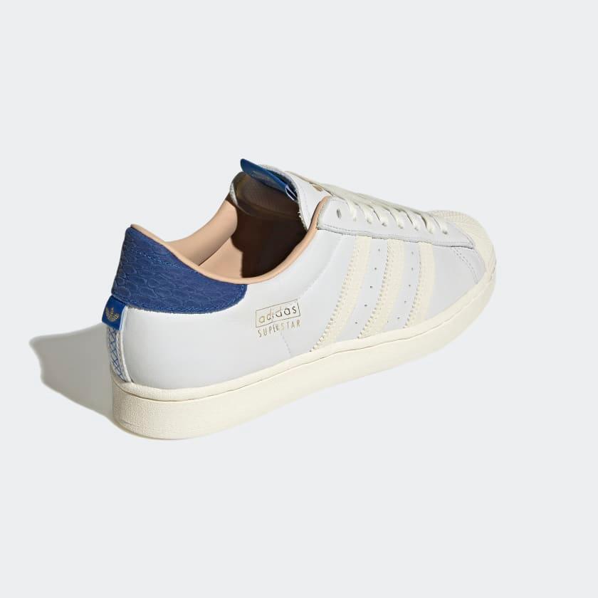 Giày Adidas Superstar #White Blue - Kallos Vietnam
