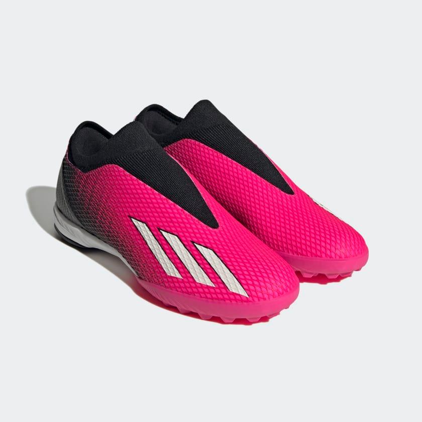 Giày Adidas X Speedportal.3 Laceless TF #Team Shock Pink 2 - Kallos Vietnam