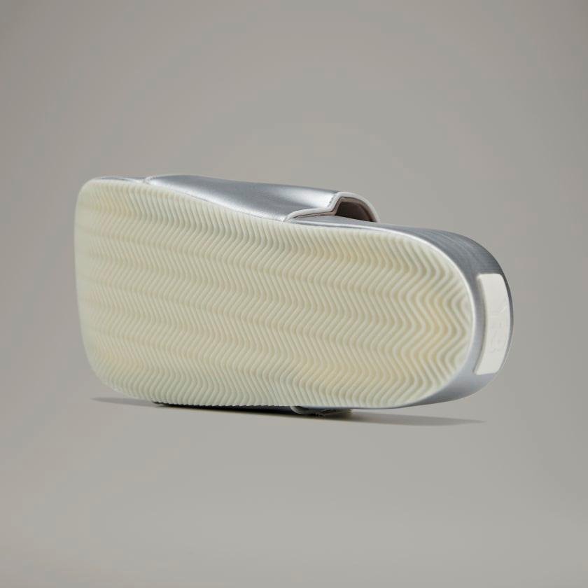 Dép Adidas Y-3 Slides #Silver Metallic - Kallos Vietnam