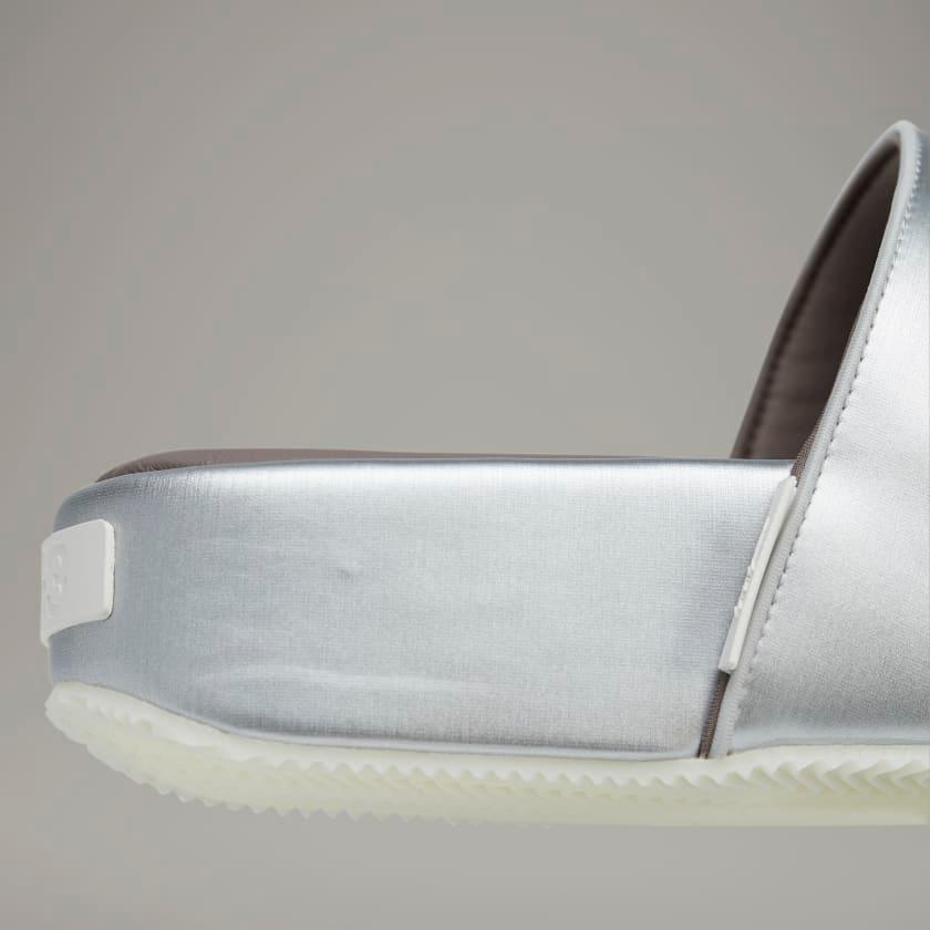 Dép Adidas Y-3 Slides #Silver Metallic - Kallos Vietnam
