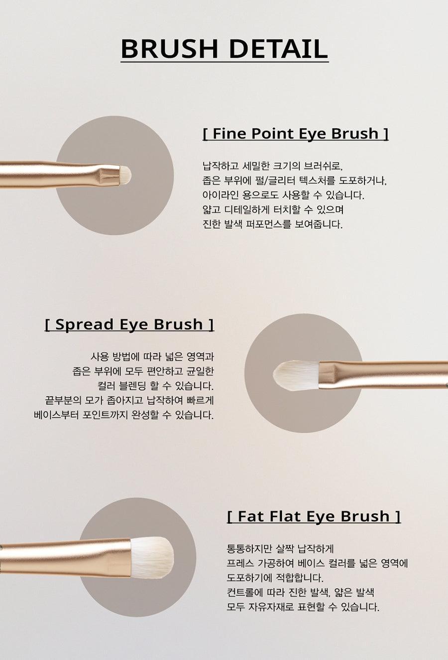 Bộ Cọ Trang Điểm Dear Own Essential Eye Brush Kit - Kallos Vietnam