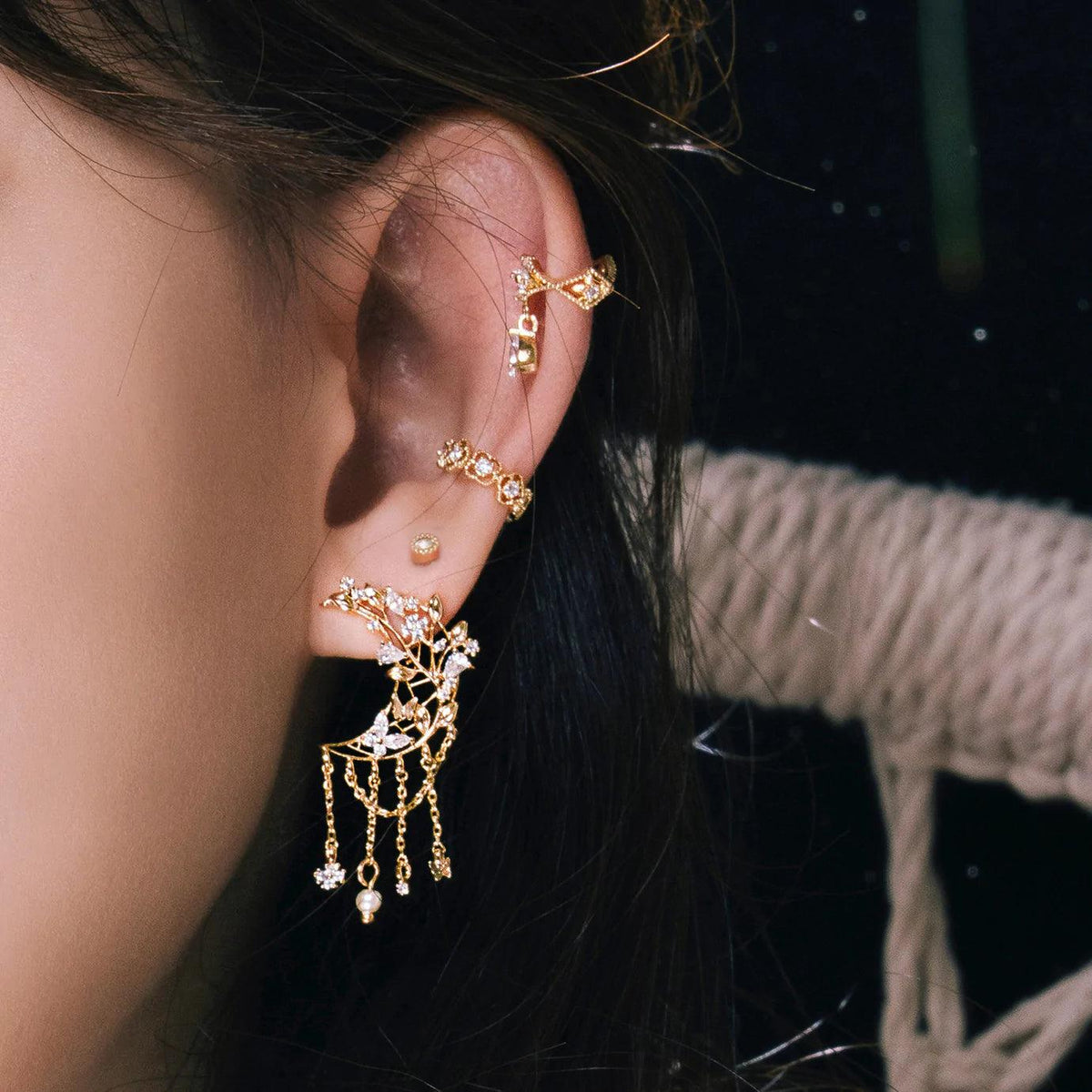 Bông Tai Wing Bling Ariel Luna Earrings - Kallos Vietnam