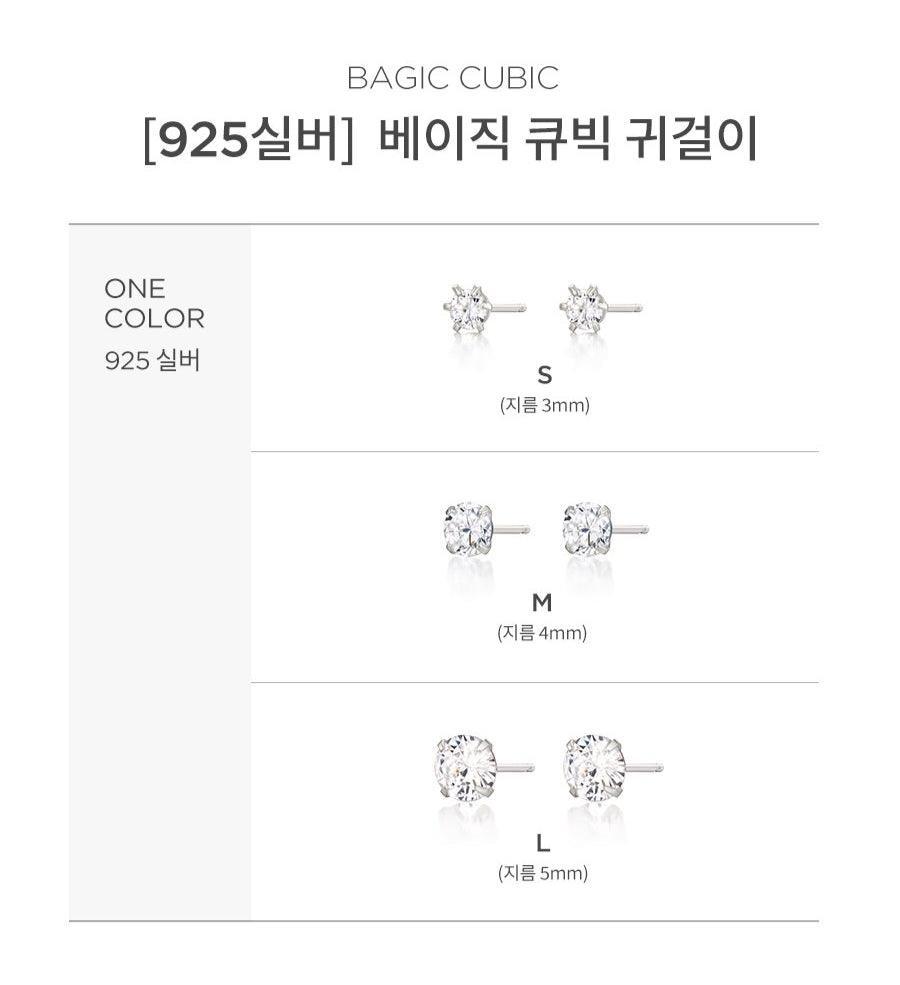 Bông Tai Wing Bling Basic Cubic Earrings - Kallos Vietnam