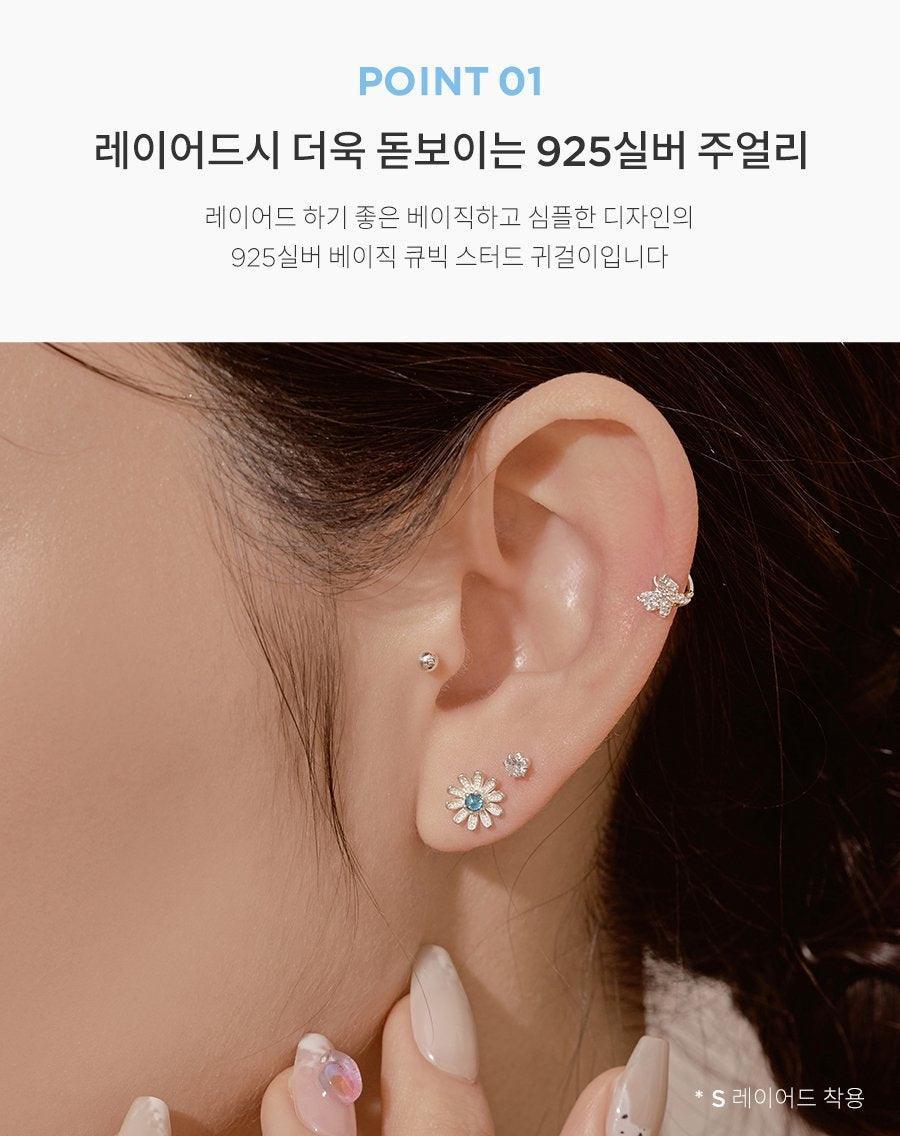 Bông Tai Wing Bling Basic Cubic Earrings - Kallos Vietnam