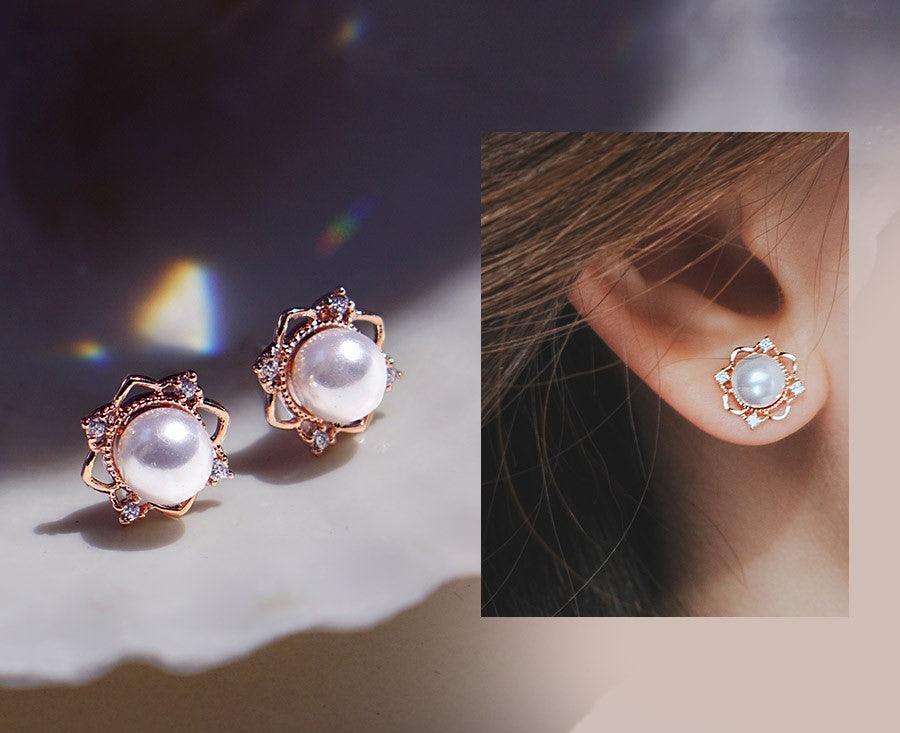 Bông Tai Wing Bling Cordelia Pearl Earrings - Kallos Vietnam