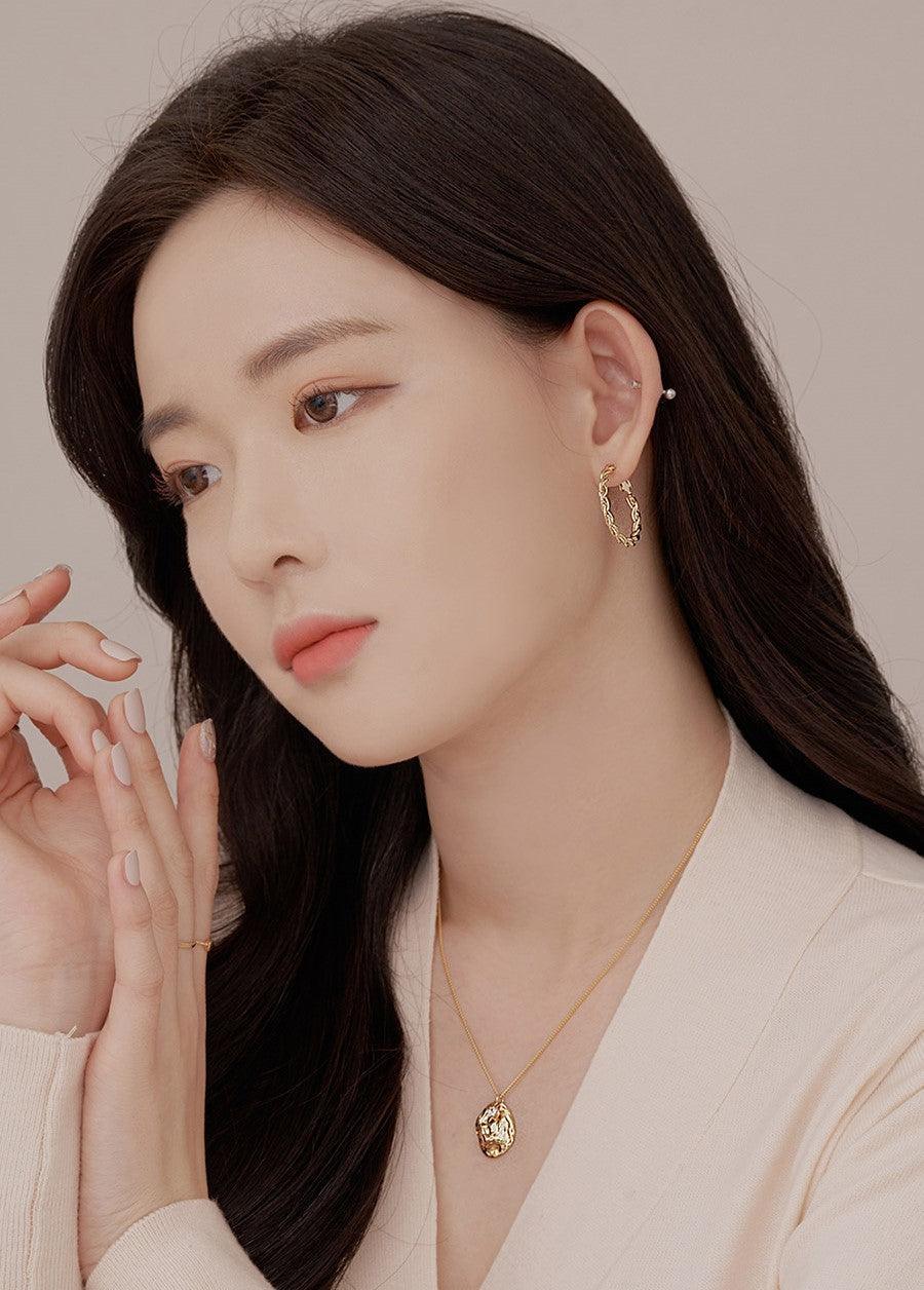 Bông Tai Wing Bling Crece Hoop Earrings - Kallos Vietnam