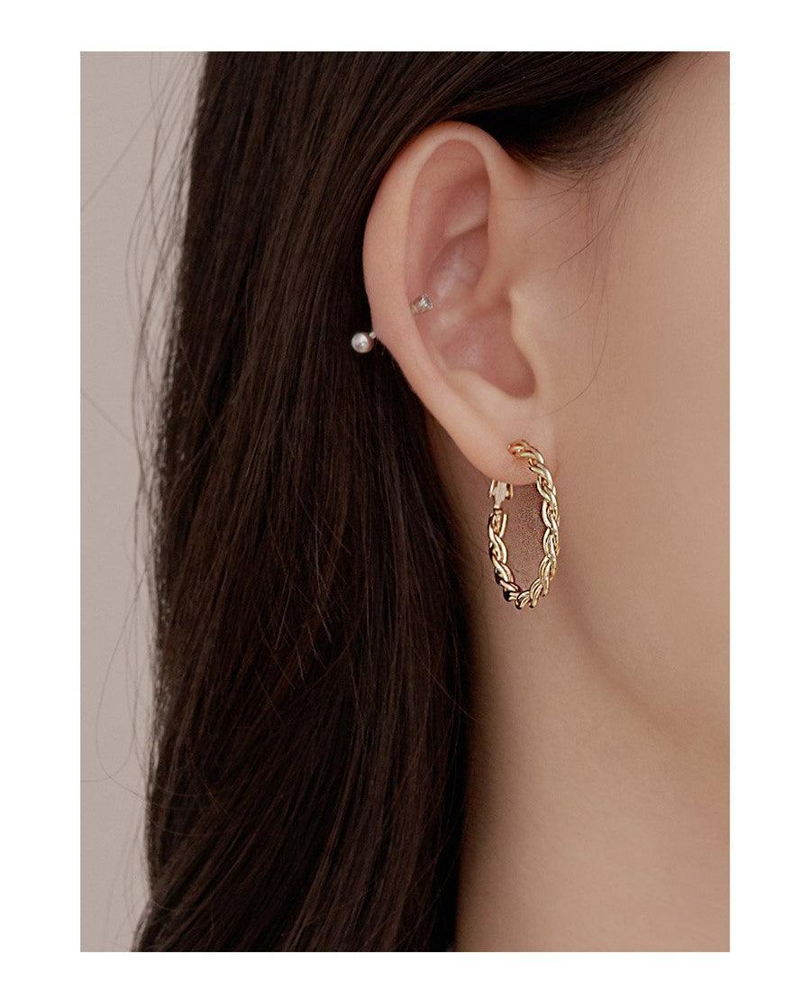 Bông Tai Wing Bling Crece Hoop Earrings - Kallos Vietnam