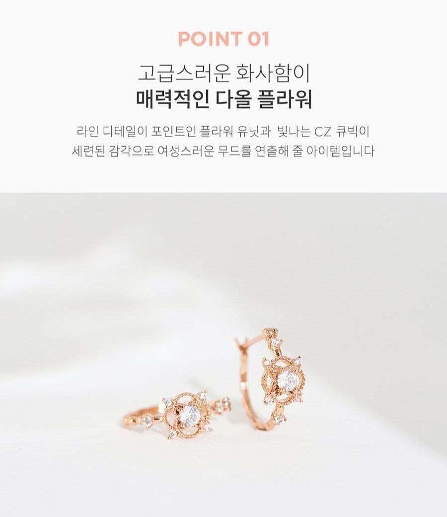 Bông Tai Wing Bling Daol Flower Earrings - Kallos Vietnam