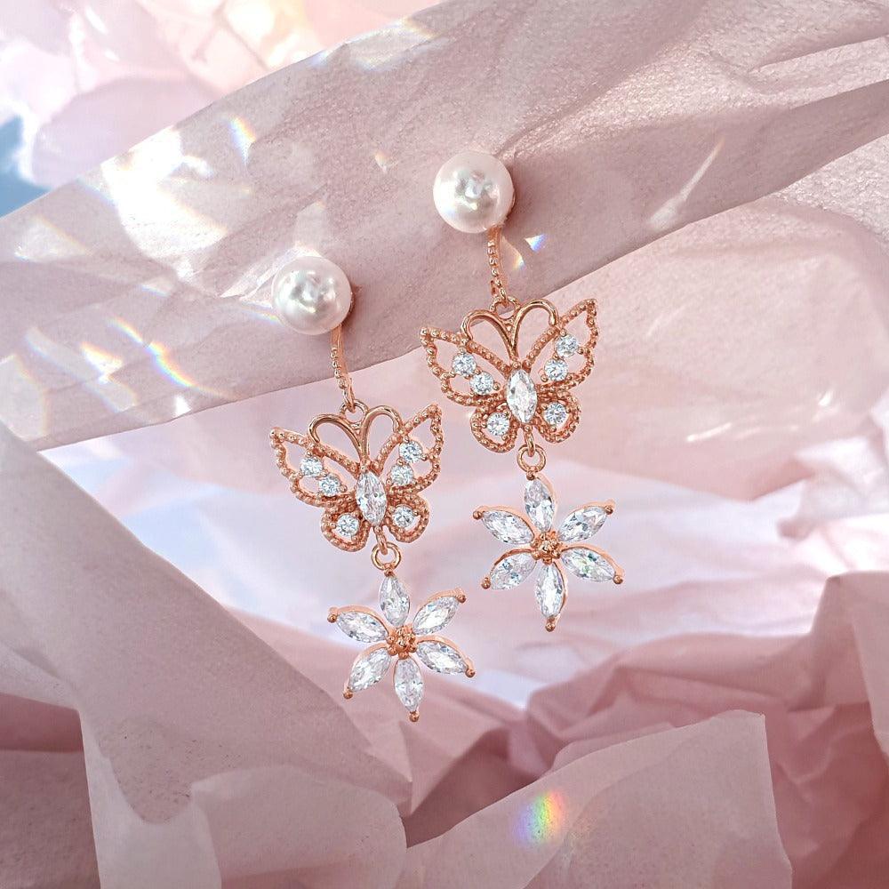 Bông Tai Wing Bling Dreaming Butterfly Earrings - Kallos Vietnam