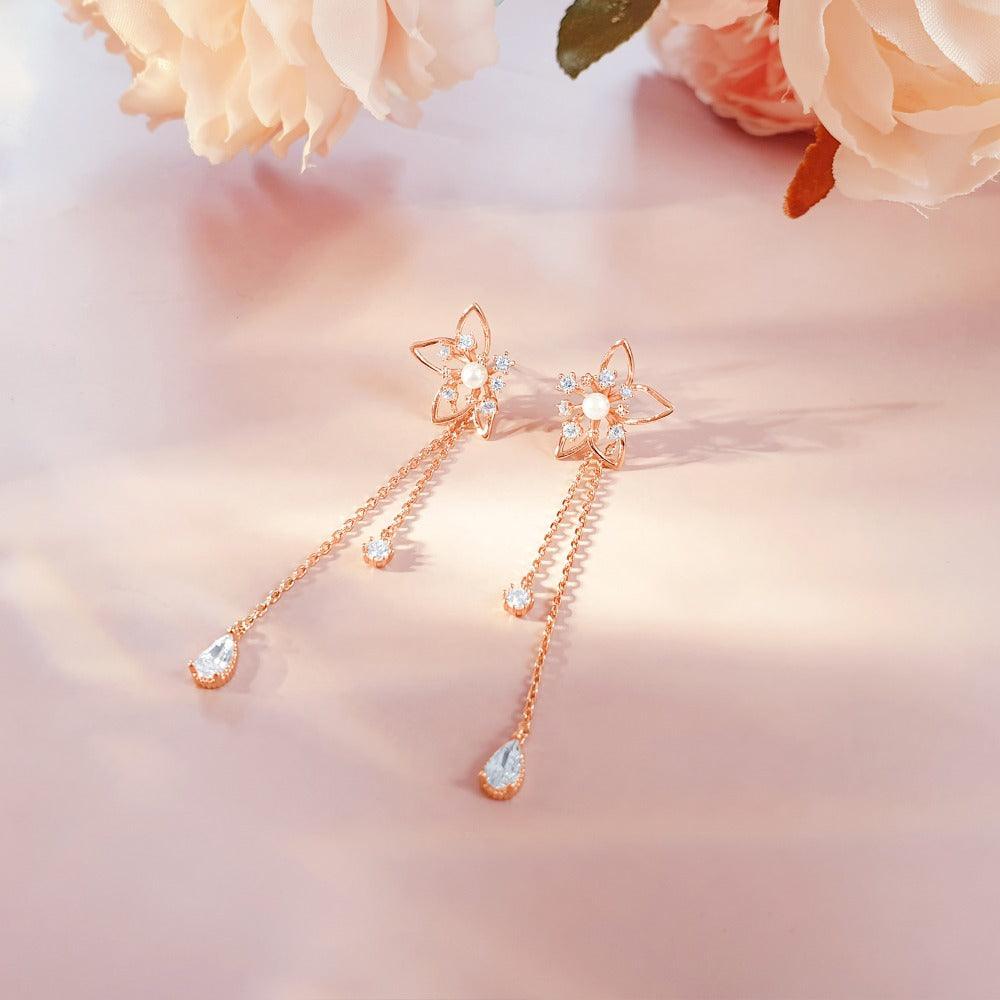 Bông Tai Wing Bling Falling Petals Earrings - Kallos Vietnam