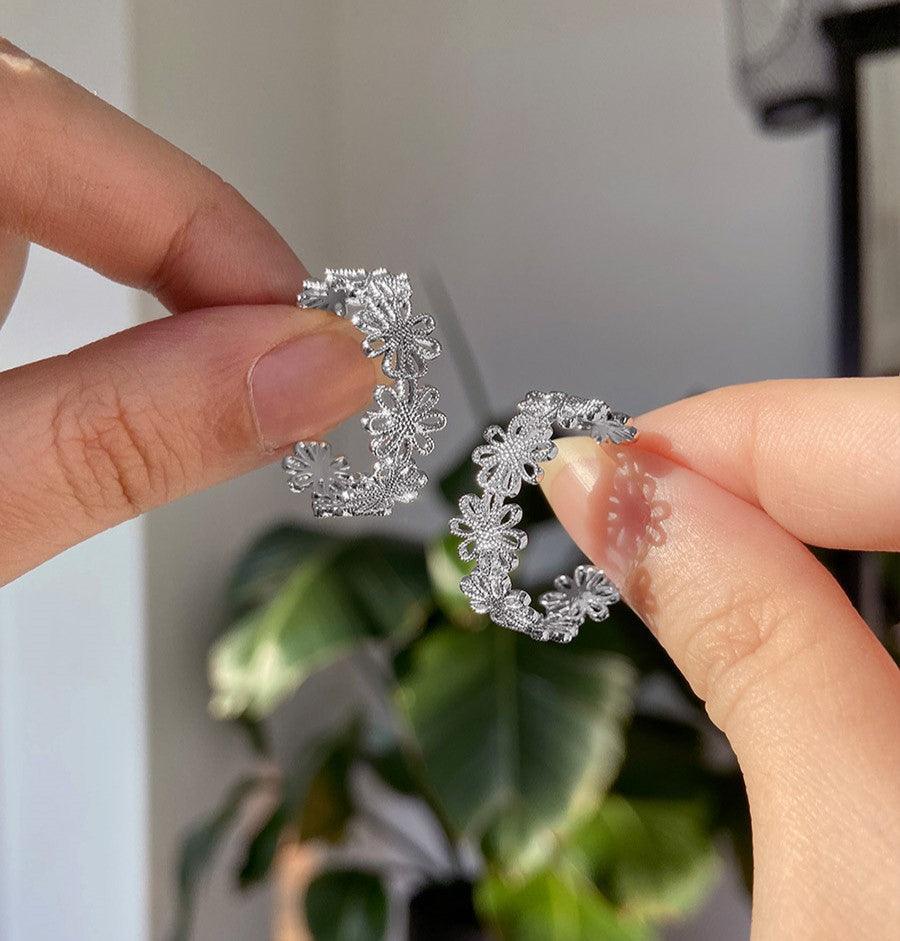 Bông Tai Wing Bling Fleur Earrings - Kallos Vietnam