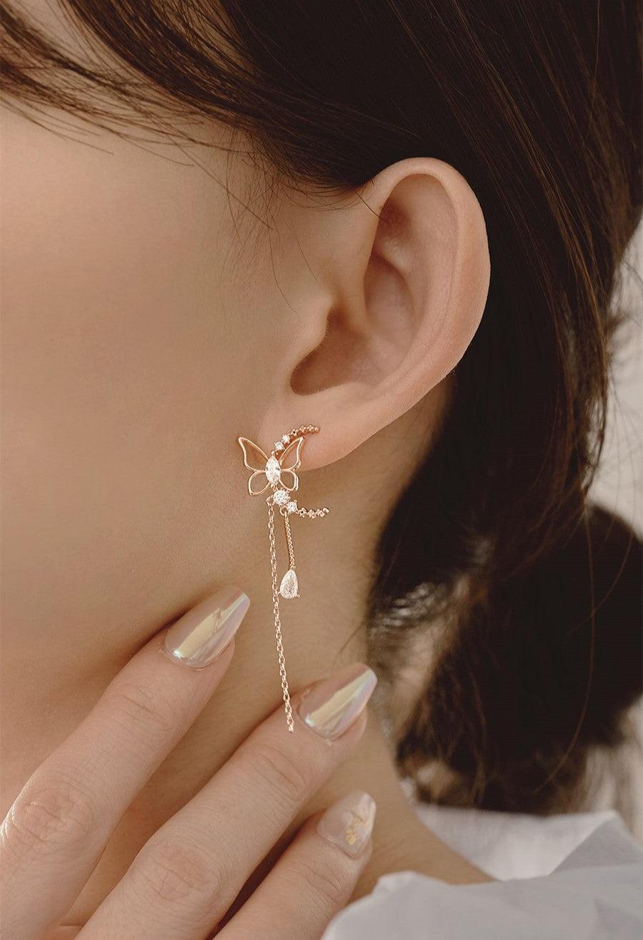 Bông Tai Wing Bling Flore Drop Earrings - Kallos Vietnam