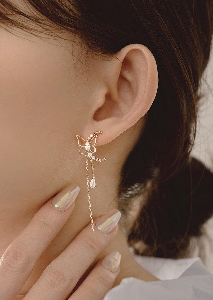 Bông Tai Wing Bling Flore Drop Earrings - Kallos Vietnam
