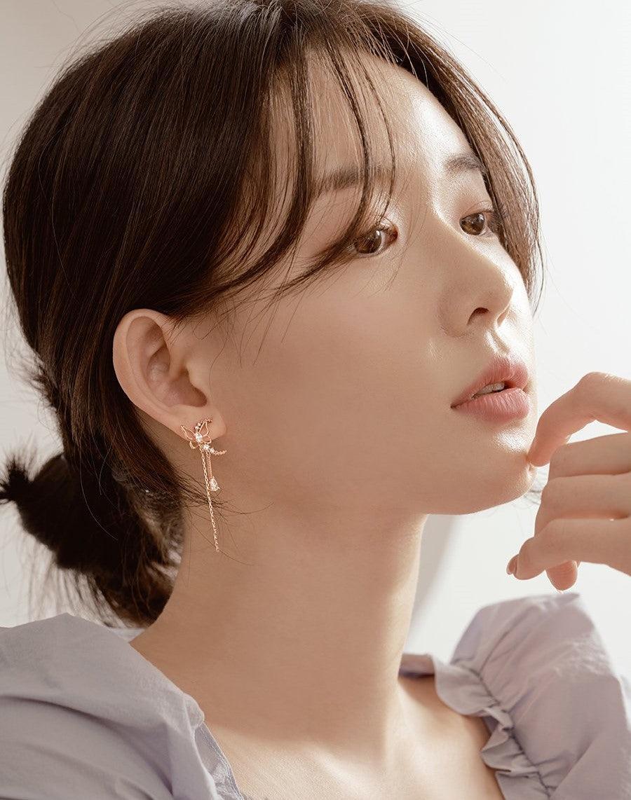 Bông Tai Wing Bling Flore Drop Earrings - Kallos Vietnam