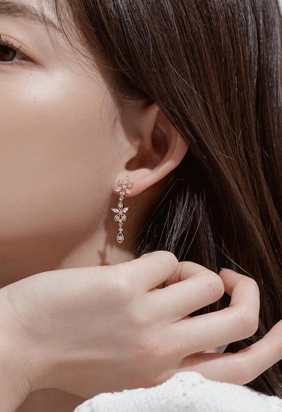 Bông Tai Wing Bling Flower Day Earrings - Kallos Vietnam