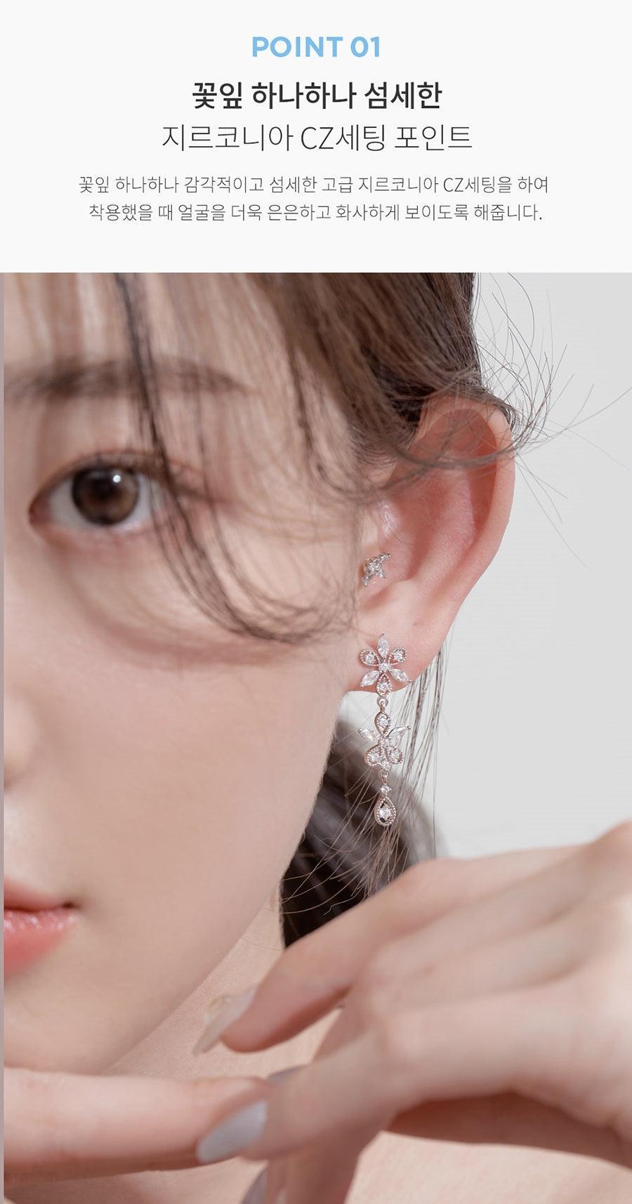 Bông Tai Wing Bling Flower Day Earrings - Kallos Vietnam