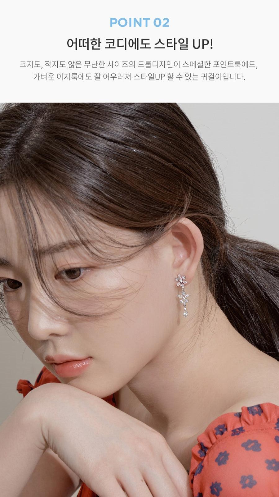 Bông Tai Wing Bling Flower Day Earrings - Kallos Vietnam