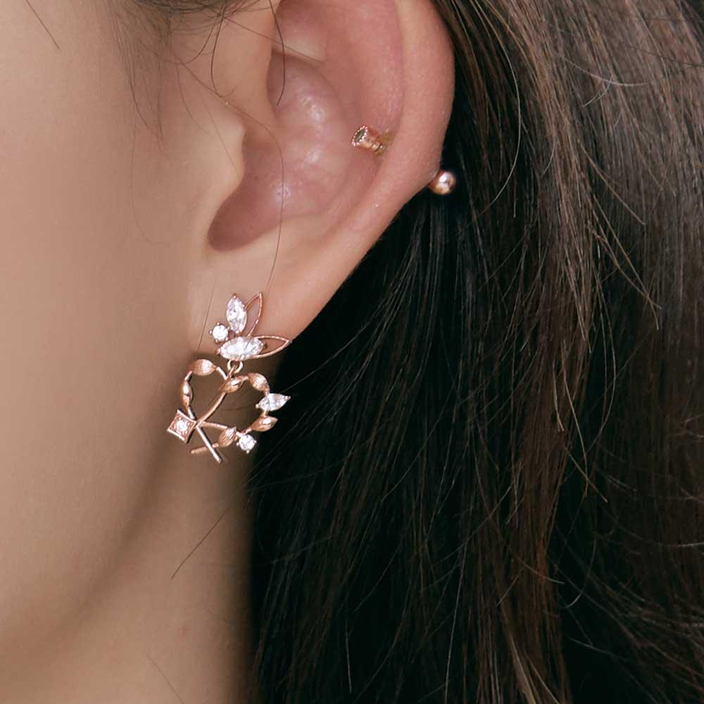 Bông Tai Wing Bling Goddess Of Luck Tiche Earrings - Kallos Vietnam