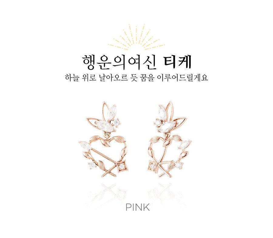 Bông Tai Wing Bling Goddess Of Luck Tiche Earrings - Kallos Vietnam