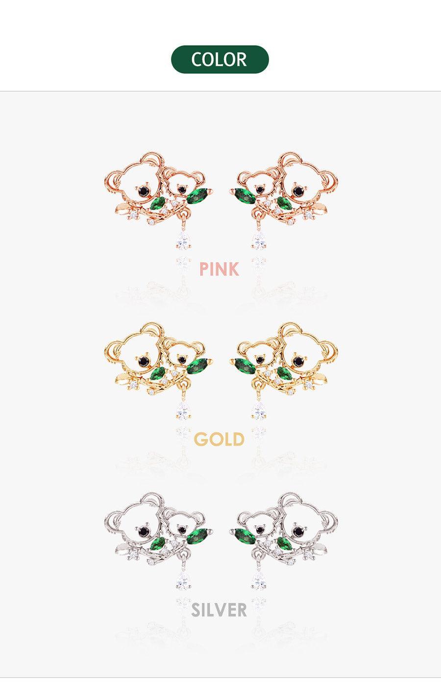 Bông Tai Wing Bling Hope The Koala Earrings - Kallos Vietnam