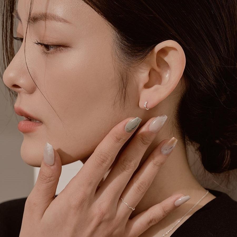 Bông Tai Wing Bling Ili One Touch Ring Earrings - Kallos Vietnam
