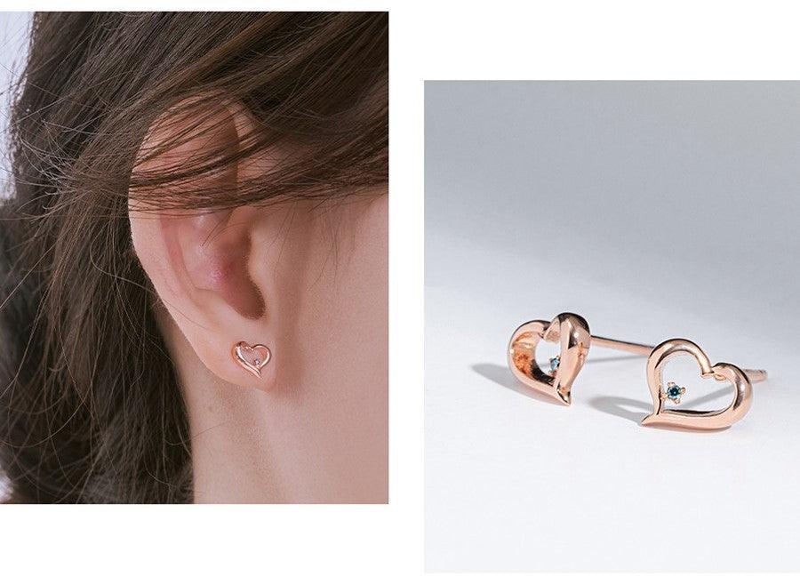 Bông Tai Wing Bling Laily Heart Earrings - Kallos Vietnam