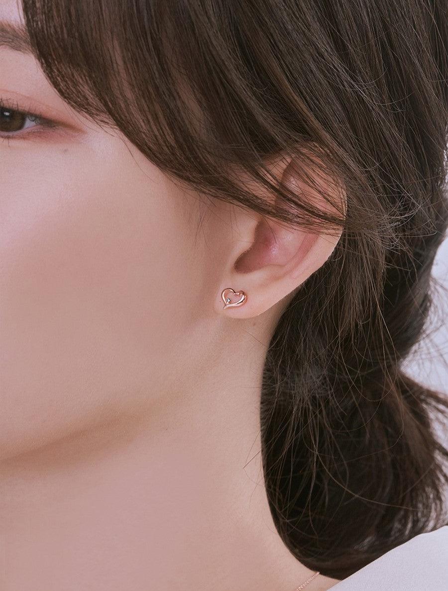 Bông Tai Wing Bling Laily Heart Earrings - Kallos Vietnam