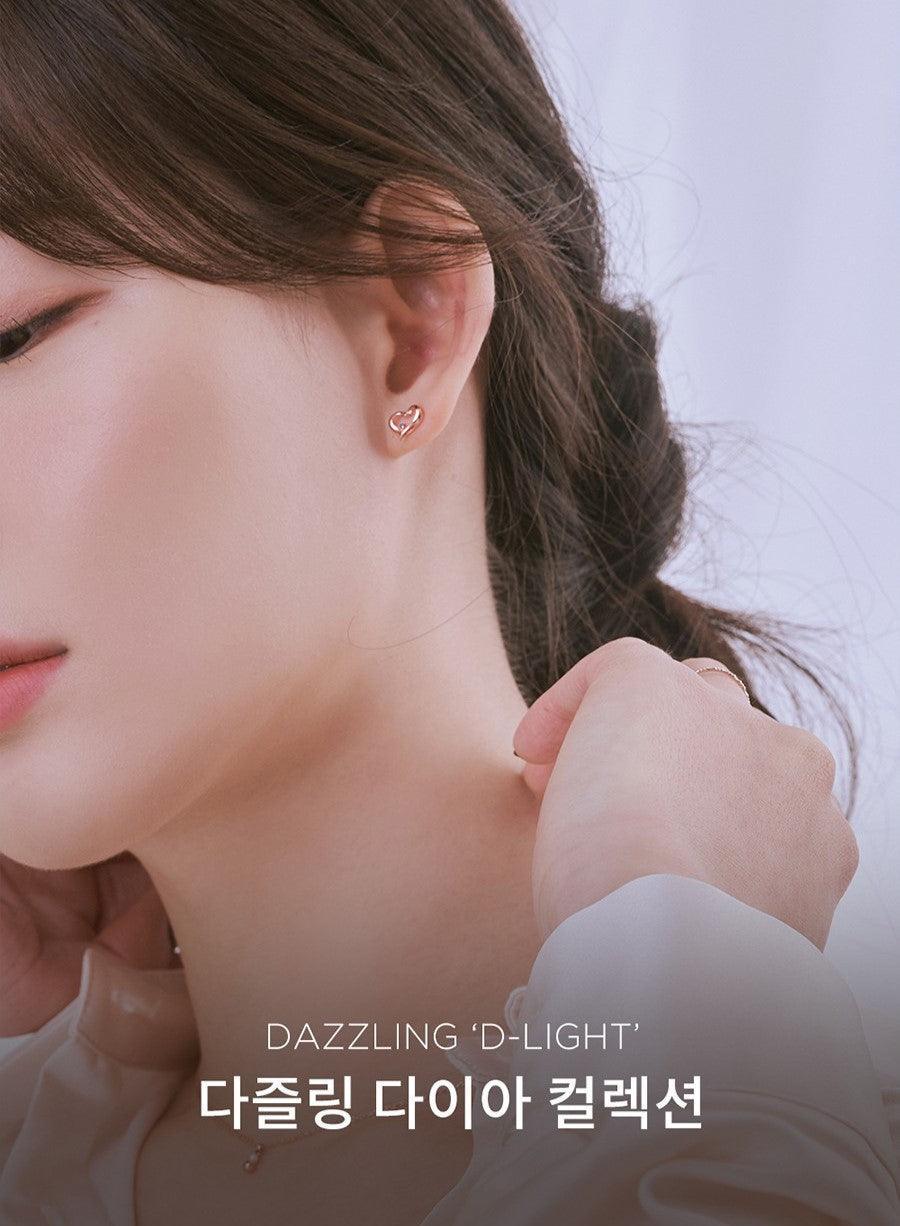 Bông Tai Wing Bling Laily Heart Earrings - Kallos Vietnam