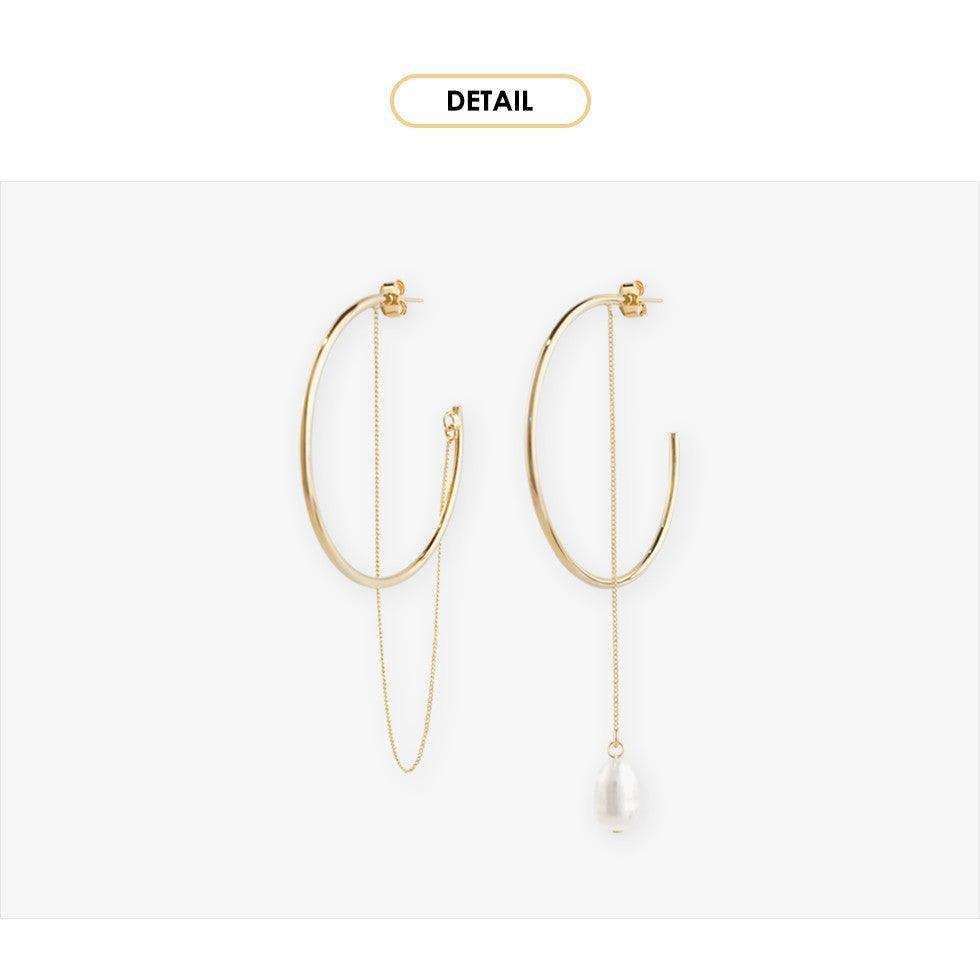 Bông Tai Wing Bling Marianne Hoop Earrings - Kallos Vietnam