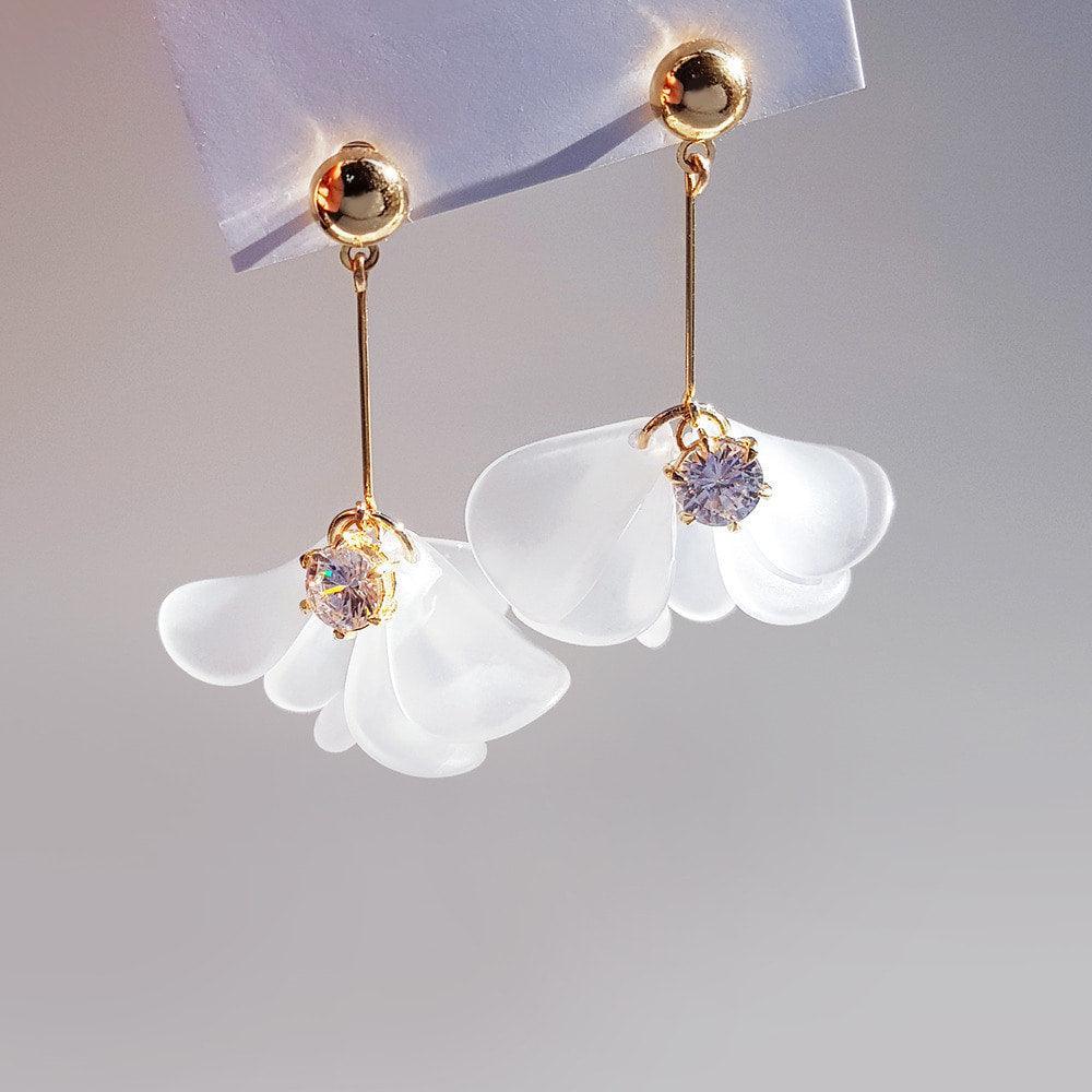 Bông Tai Wing Bling Matte Flower Earrings - Kallos Vietnam